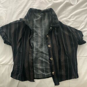 Middle Eastern Print Collared T-Shirt 🌴